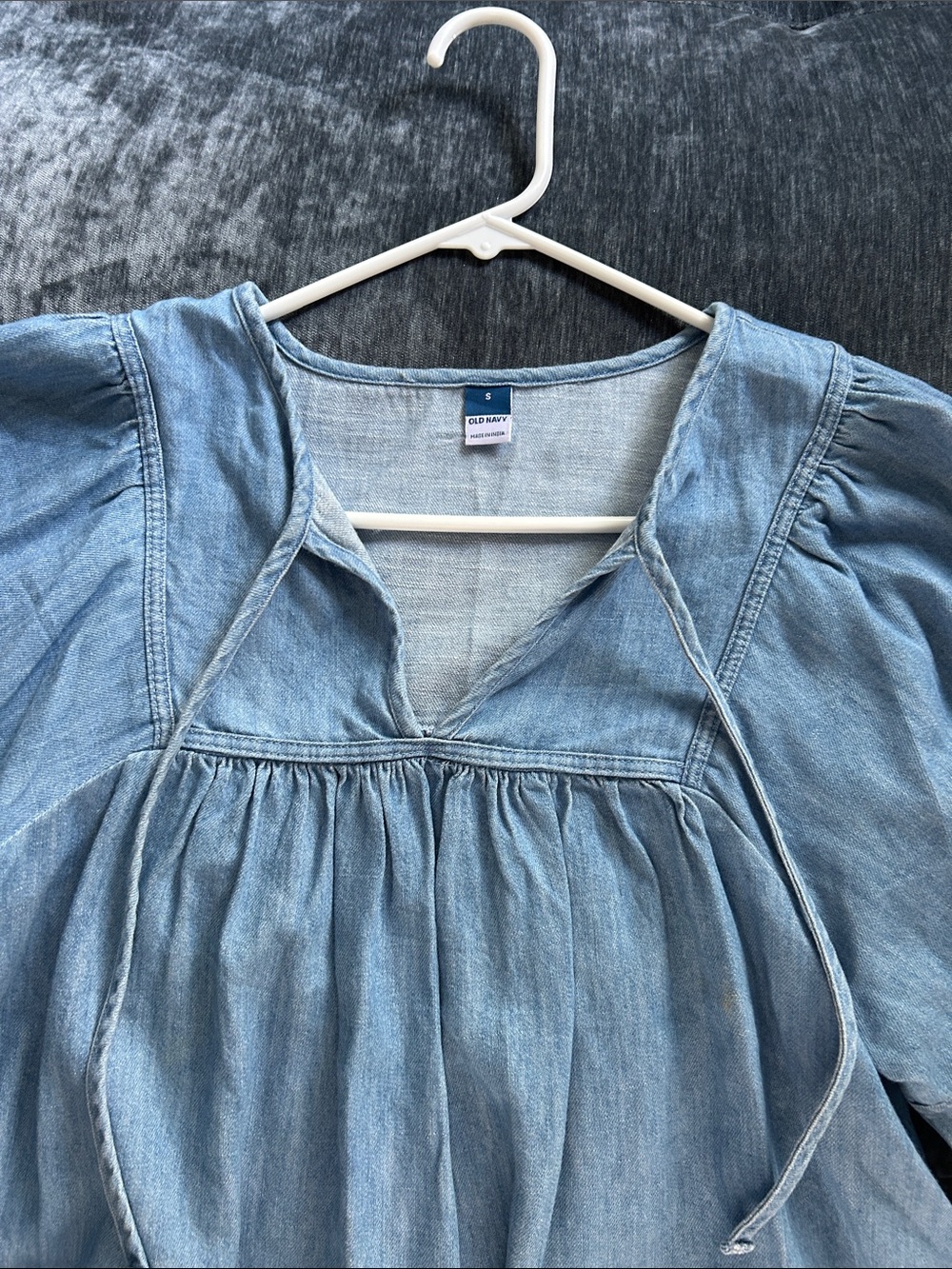 Denim blouse - Picture 2 of 6